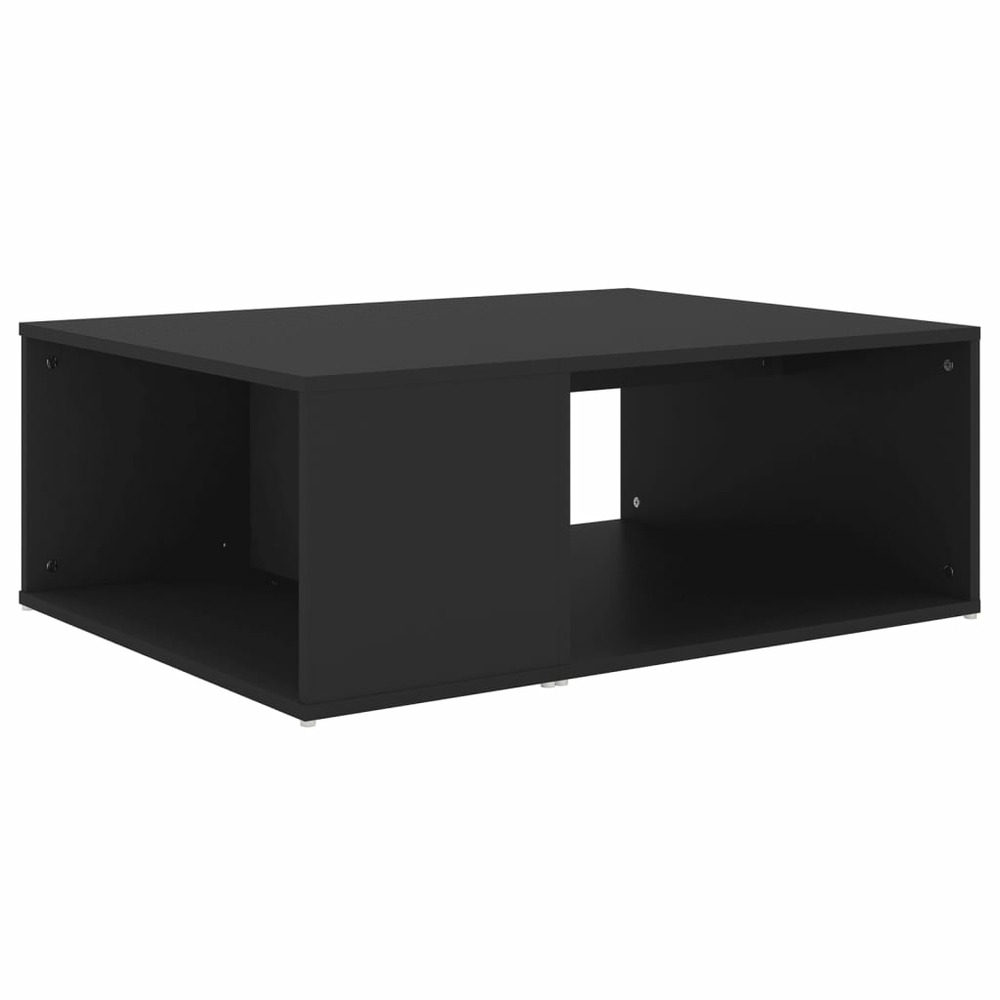 Table basse noir 90x67x33 cm aggloméré