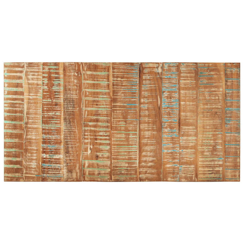 Dessus de table 120x60x(1,5-1,6) cm bois massif de récupération