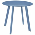 Table 50x45 cm bleu mat