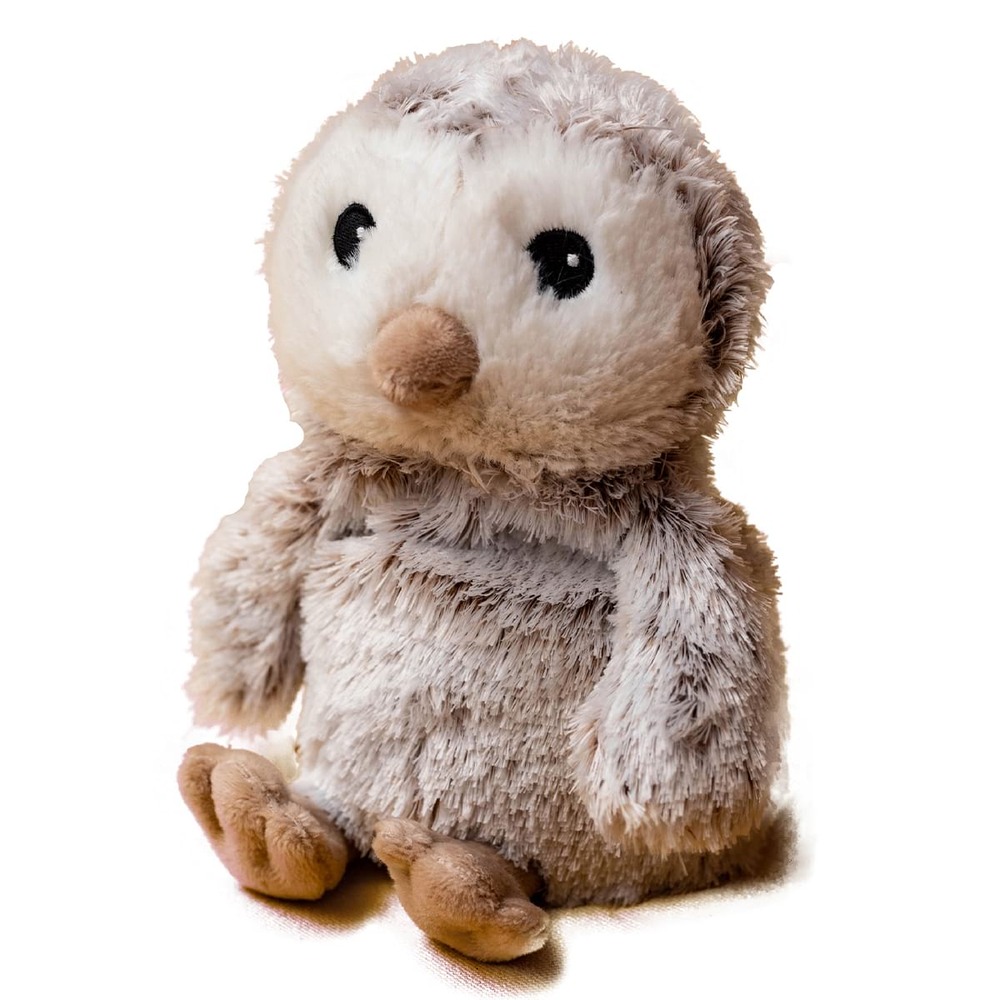 Peluche bouillotte chouette junior