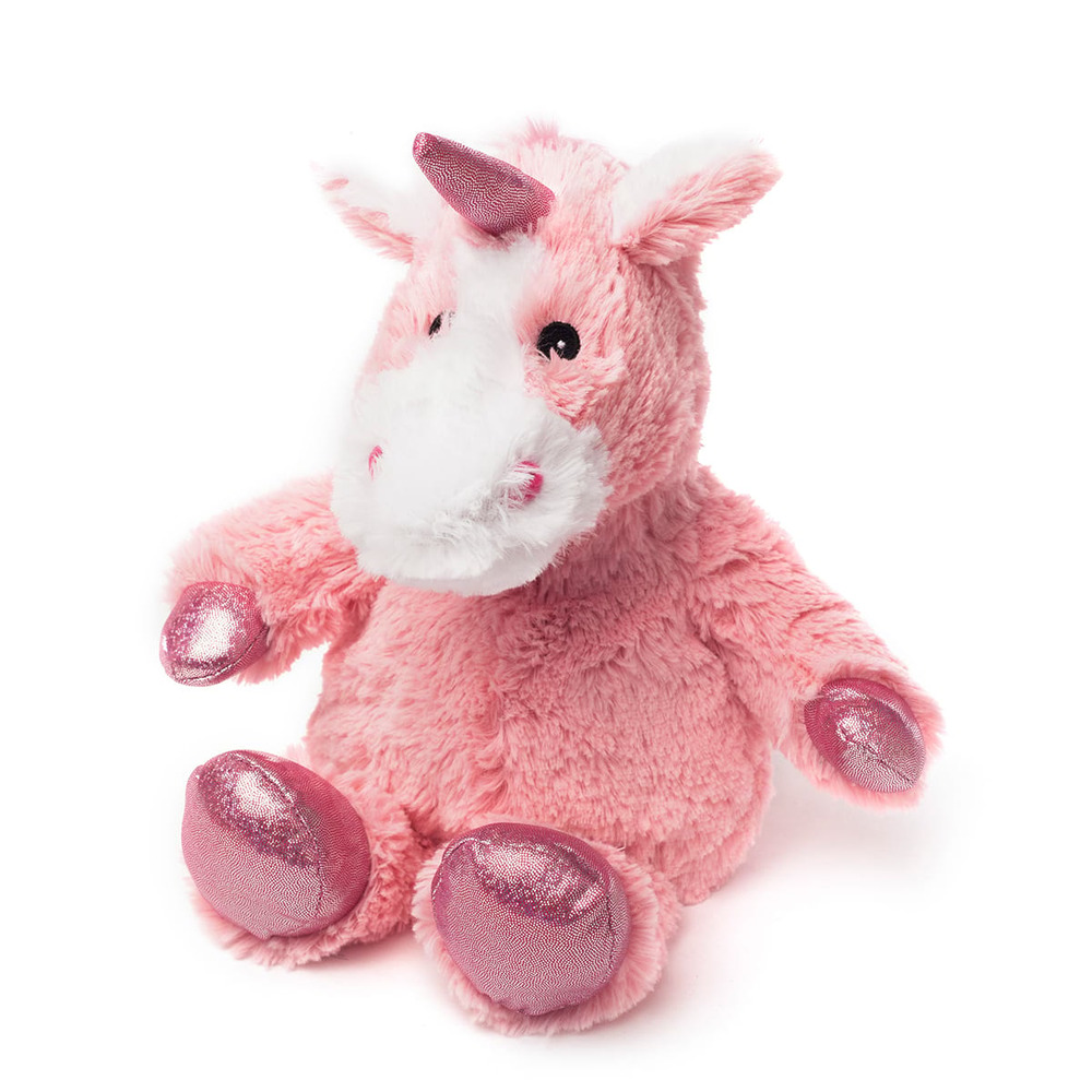 Peluche bouillotte licorne