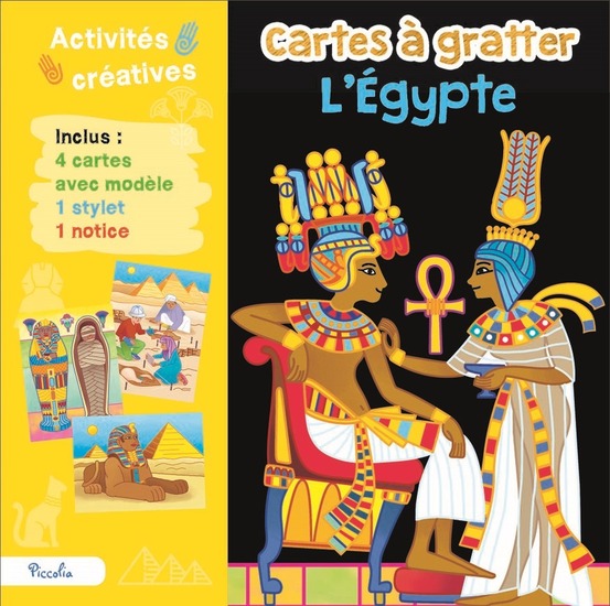 Cartes à gratter l'egypte