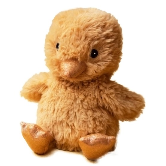 Peluche bouillotte poussin junior