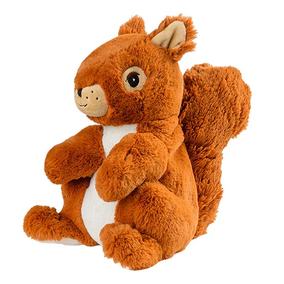 Peluche bouillotte ecureuil