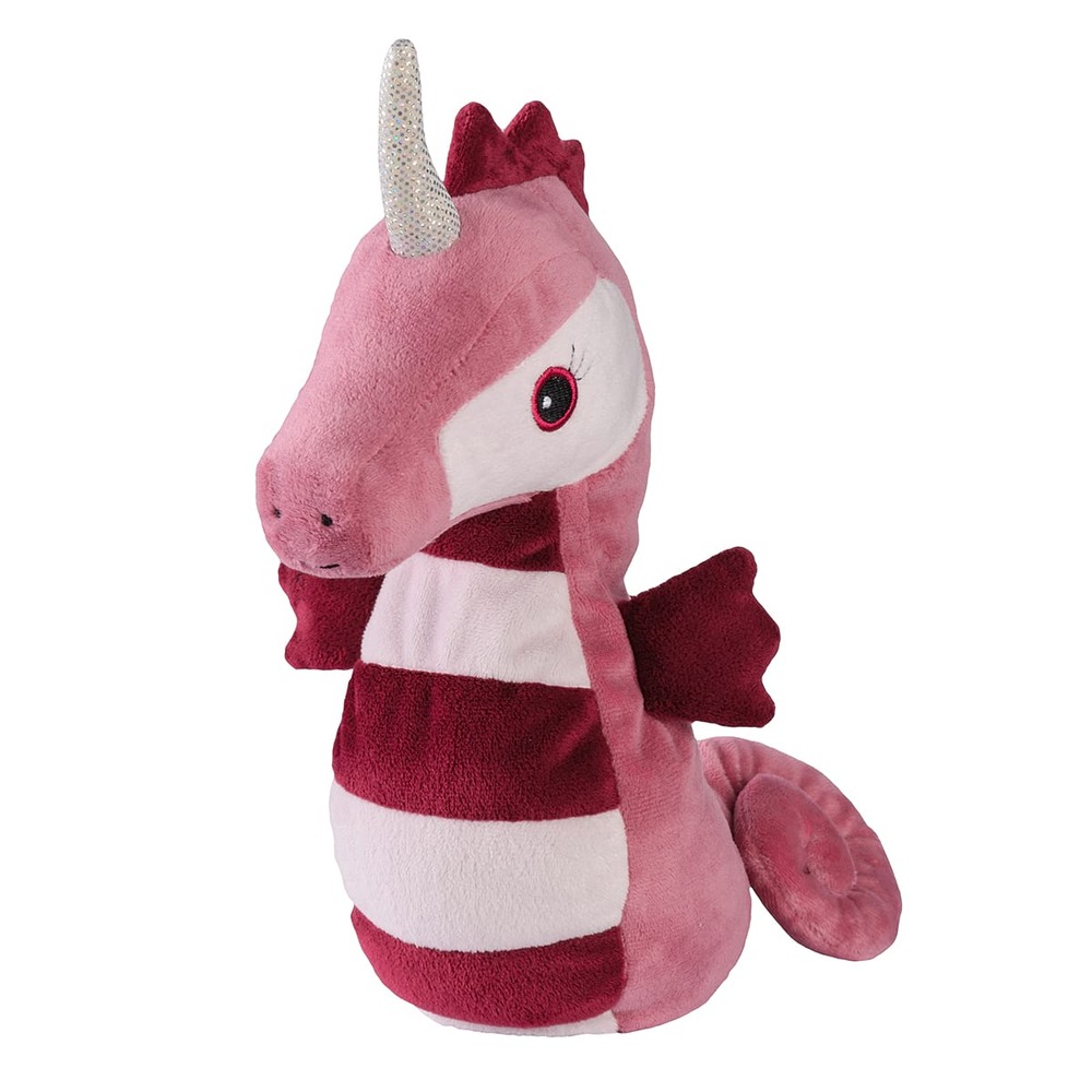 Peluche bouillotte hippocampe
