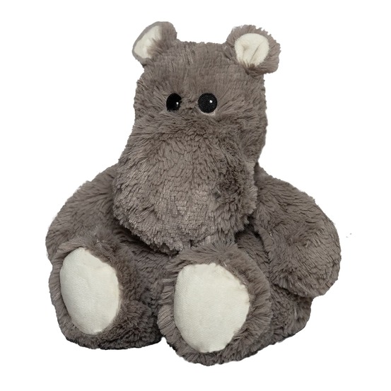 Peluche bouillotte hippopotame