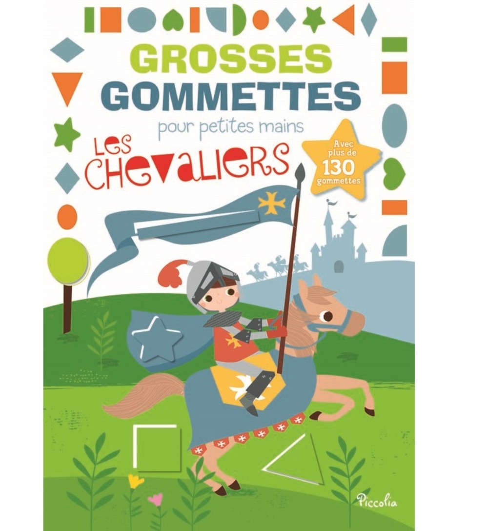 Grosses gommettes les chevaliers