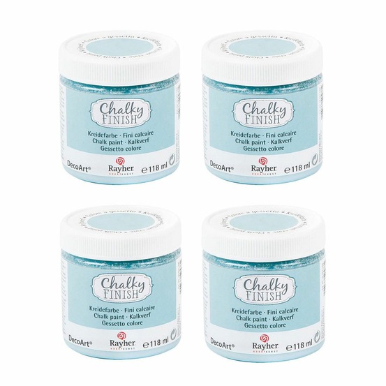 Peinture craie chalky finish 472 ml - bleu gris
