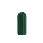Cactus métal droit - vert foncé 60 cm