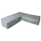Housse de meubles en l 330x330x100/70 cm gris