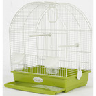 Cage arabesque salomée 40. Olive dimension 40x31x48 cm pour oiseaux