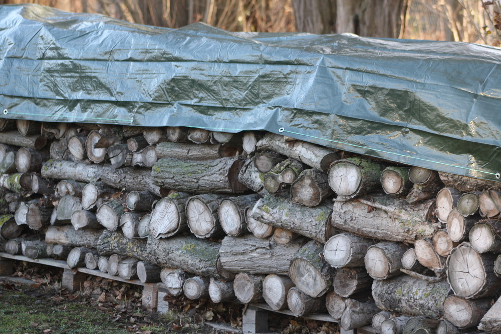 Bache Bois 3,6x5 m - TECPLAST 150BO - Camouflage - Haute Qualité - Bache de  protection imperméable pour Bois de chauffage