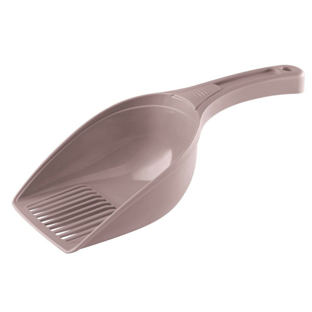 Pelle à litière 28 cm, gris rosé, pour chat