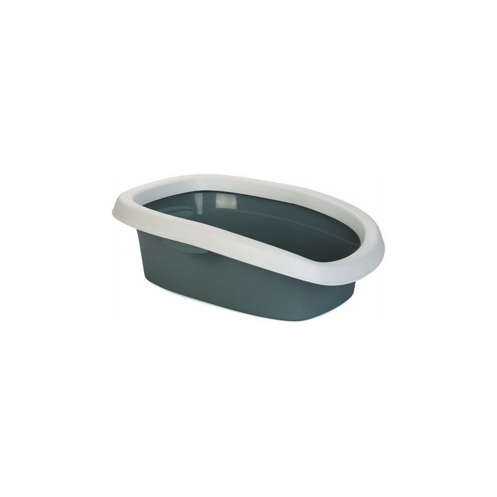 Bac a litière sprint 10 bleu acier 31 x 43 x 14 h pour chat