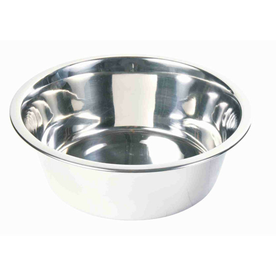 Écuelles acier inox 2.8 litres, pour chien ø 24 cm