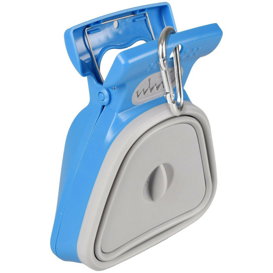 Ramasse crottes, taille l, couleur bleu, pour chien