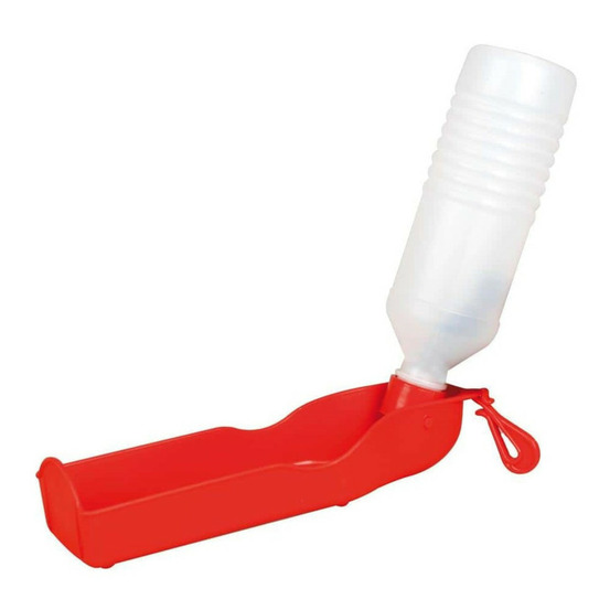 1 distributeur d'eau portable gulliver 750 ml pour chien couleur aleatoire