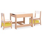 Table pour enfants avec 2 chaises mdf