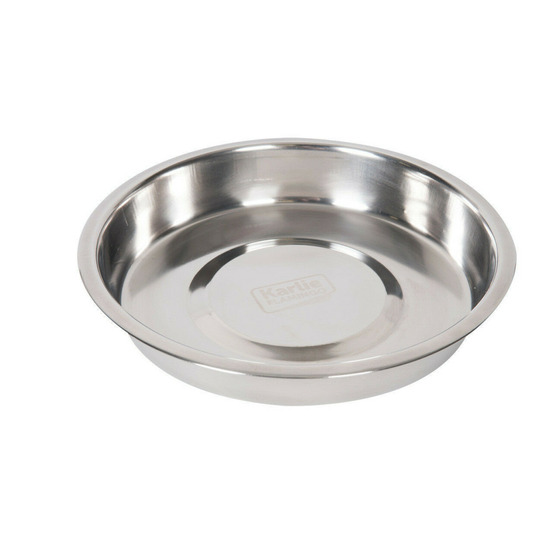 Gamelle inox,1.5 litre, ø 25 cm, pour chien