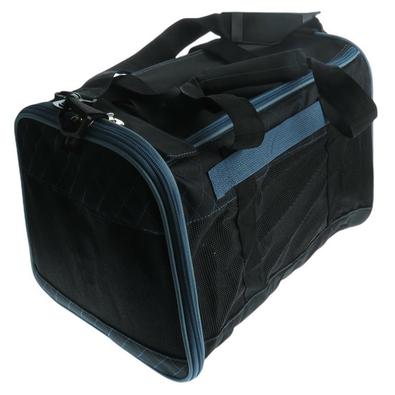 Sac de transport hakon, 29 x 43 x 29 cm noir, chien max 7 kg