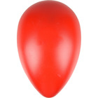 Oeuf rouge en plastique dure, l ø 16,5 cm x 25 cm de hauteur jouet pour chi