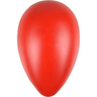 Oeuf rouge en plastique s ø 8 cm x 12.5 cm de hauteur jouet pour chien