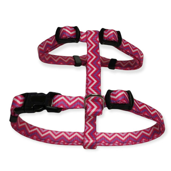 Harnais rose puppy pixie xs 8 mm 18 à 29 cm pour chiots