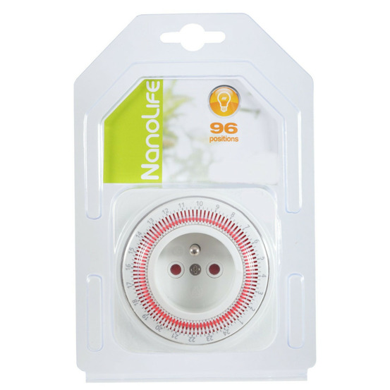 Programmateur journalier pour aquarium