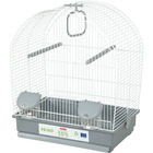 Cage chloé 40, grise, 41 x 25.5 x 48 cm, pour oiseaux