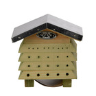 Abri en bois pin avec toit en zinc pour abeilles