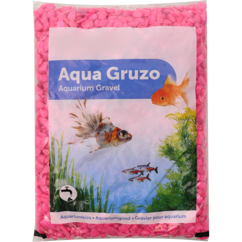 Sable naturel pour aquarium d'eau douce Truffy rose 9.5kg