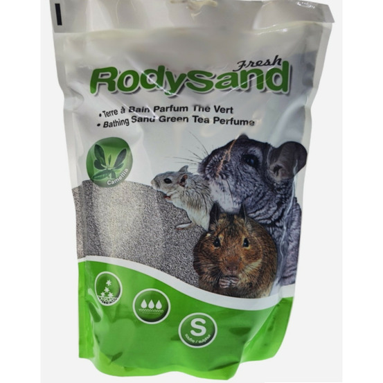 Terre de bain thé vert pour chinchilla 1.7 kg