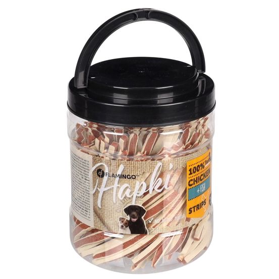 Friandise lamelles poulet 650 g pour chien