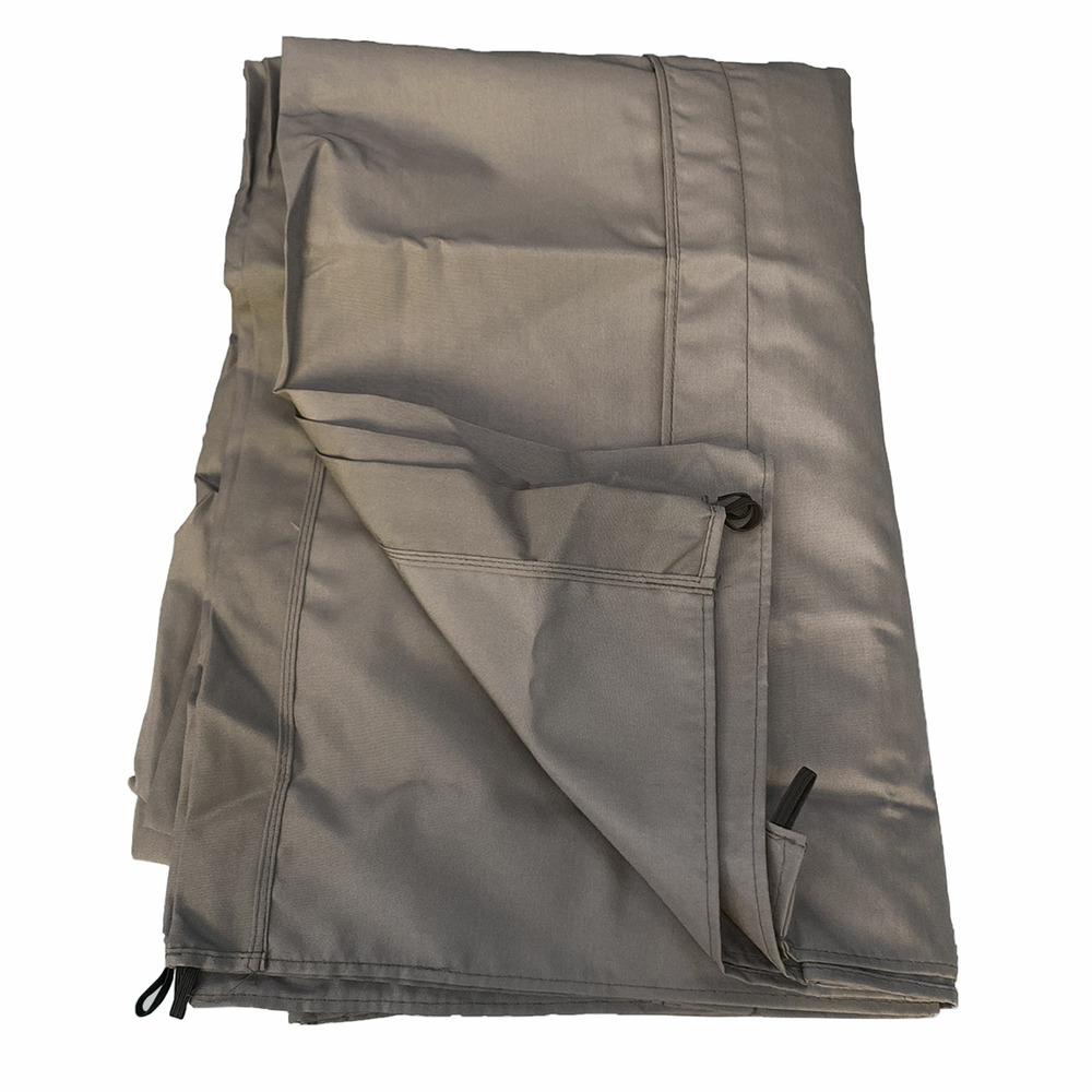 Toile pour pergola autoportante 3 × 4m cassis taupe