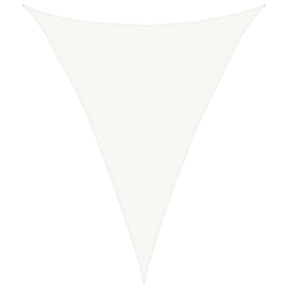 Voile d'ombrage 160 g/m² blanc 4x5x5 m pehd