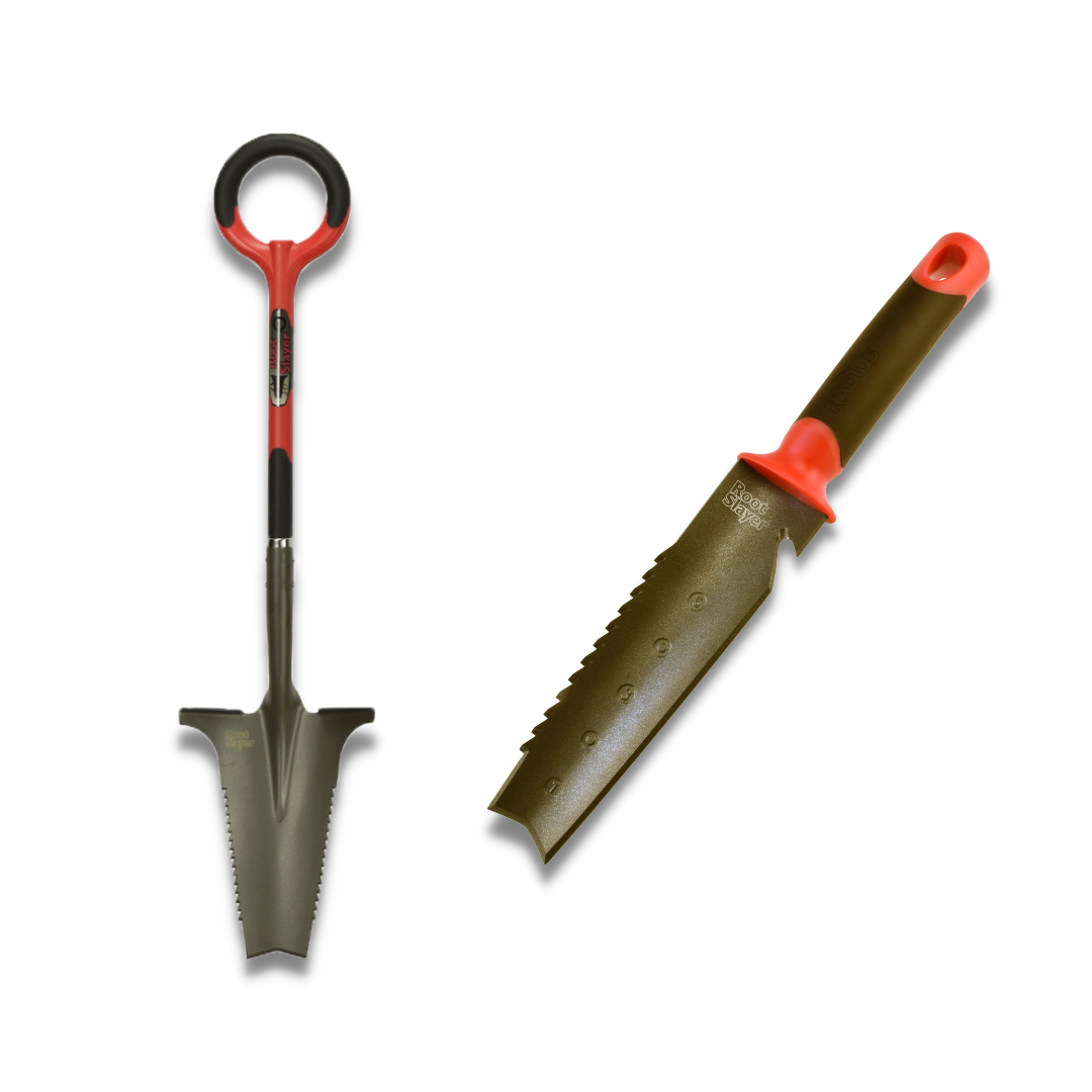 Pack rootslayer™ - rootslayer/couteau de sol à main - outils complémentaires