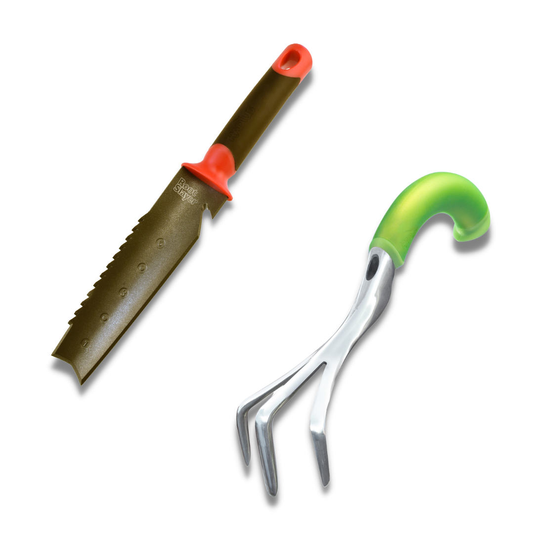 Couteau de sol à main + cultivateur manuel ergonomique