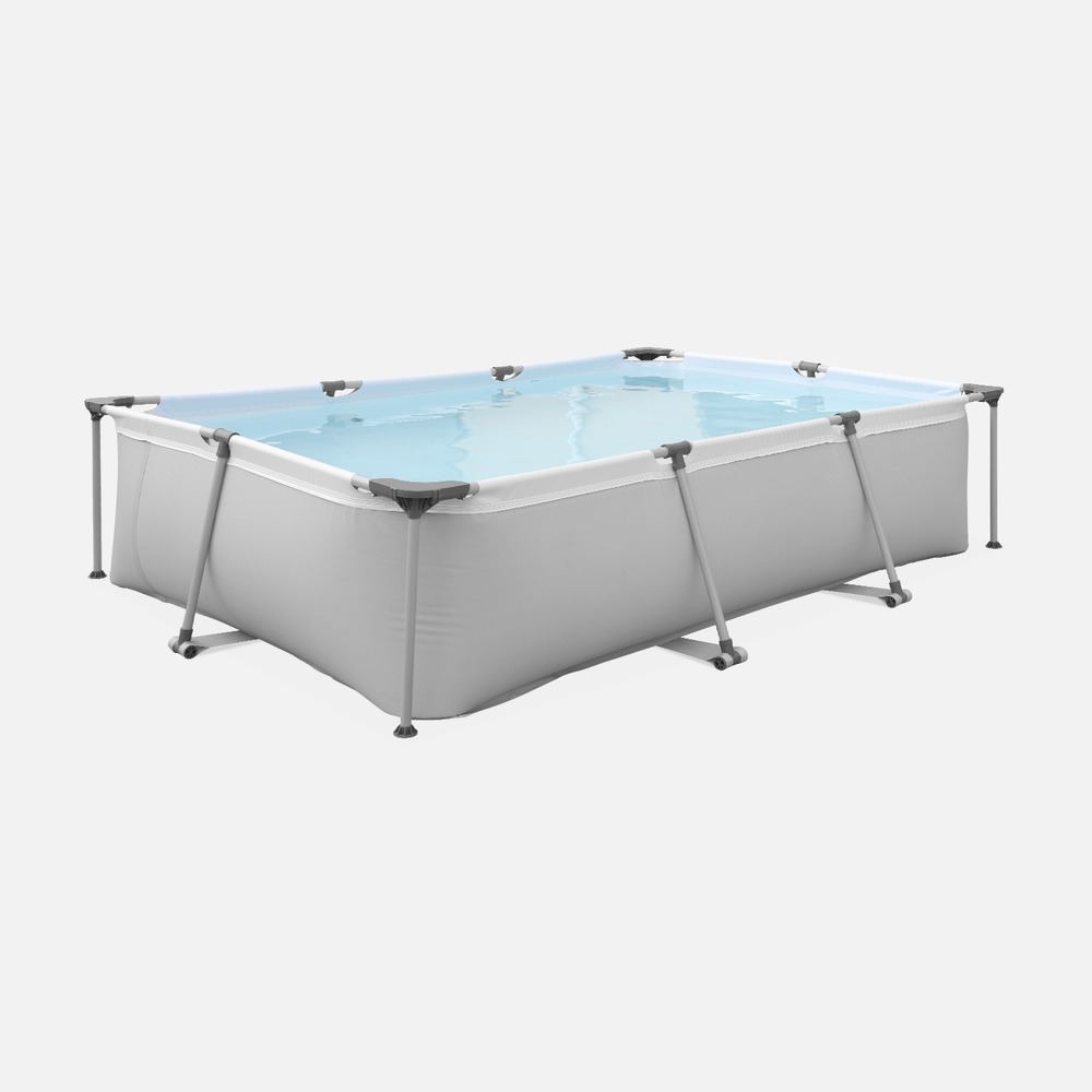 Piscine tubulaire Intex rectangle Metal frame 4,50 x 2,20 x h0,84m