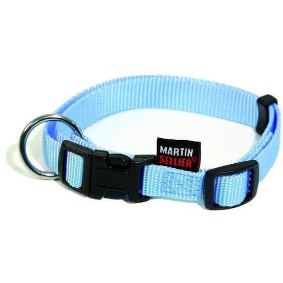 Collier pour chien en nylon réglable avec boucle rapide