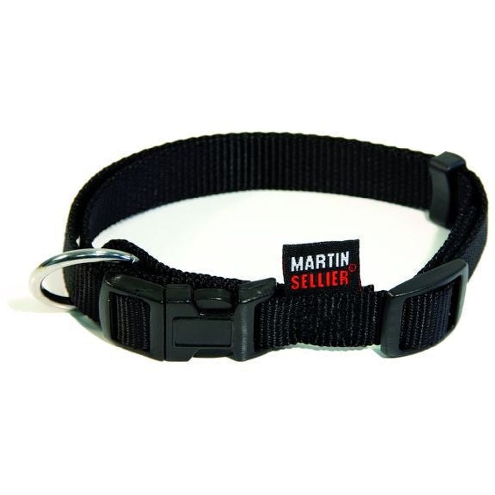Collier pour chien en nylon réglable avec boucle rapide
