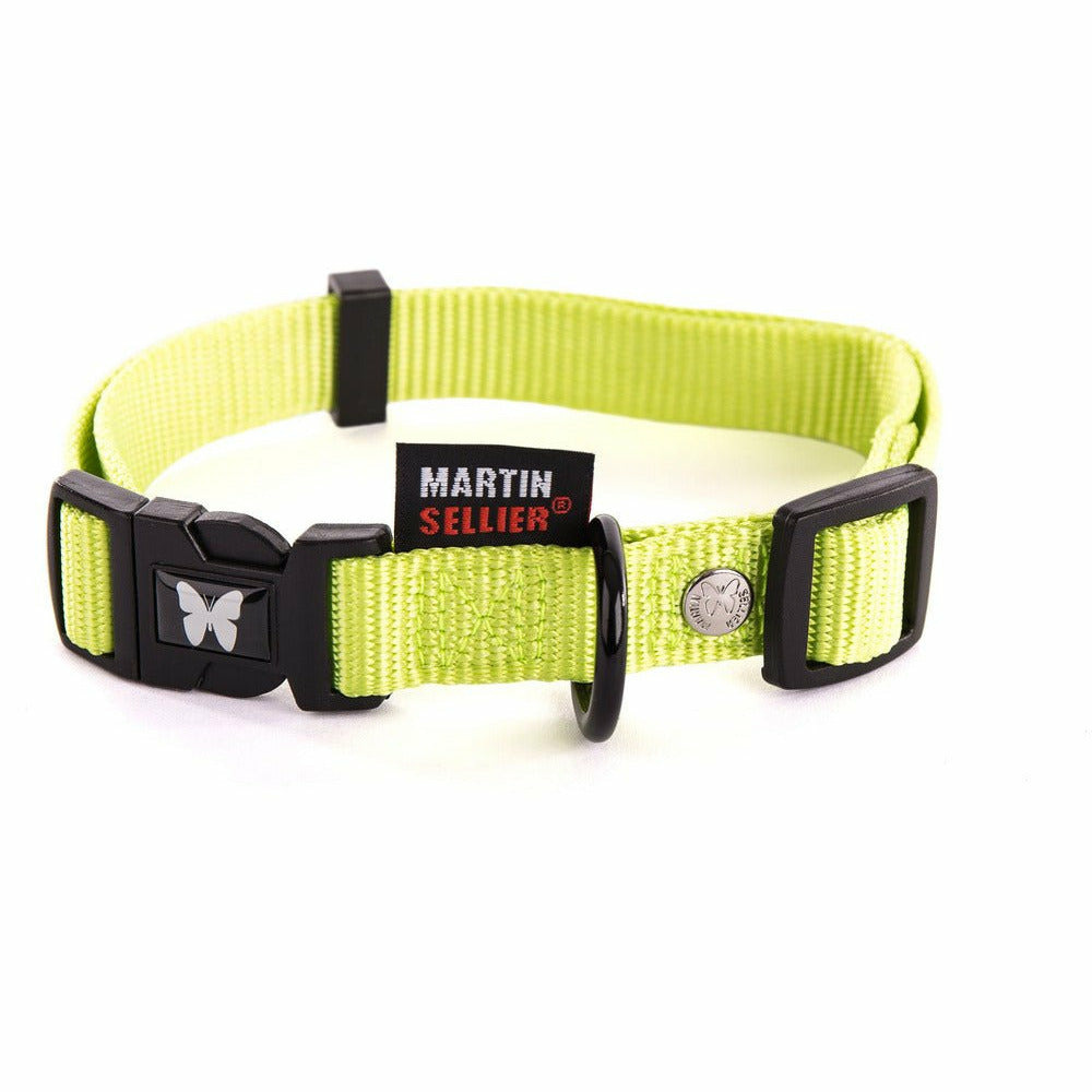 Collier pour chiens en nylon uni - collection nylon uni