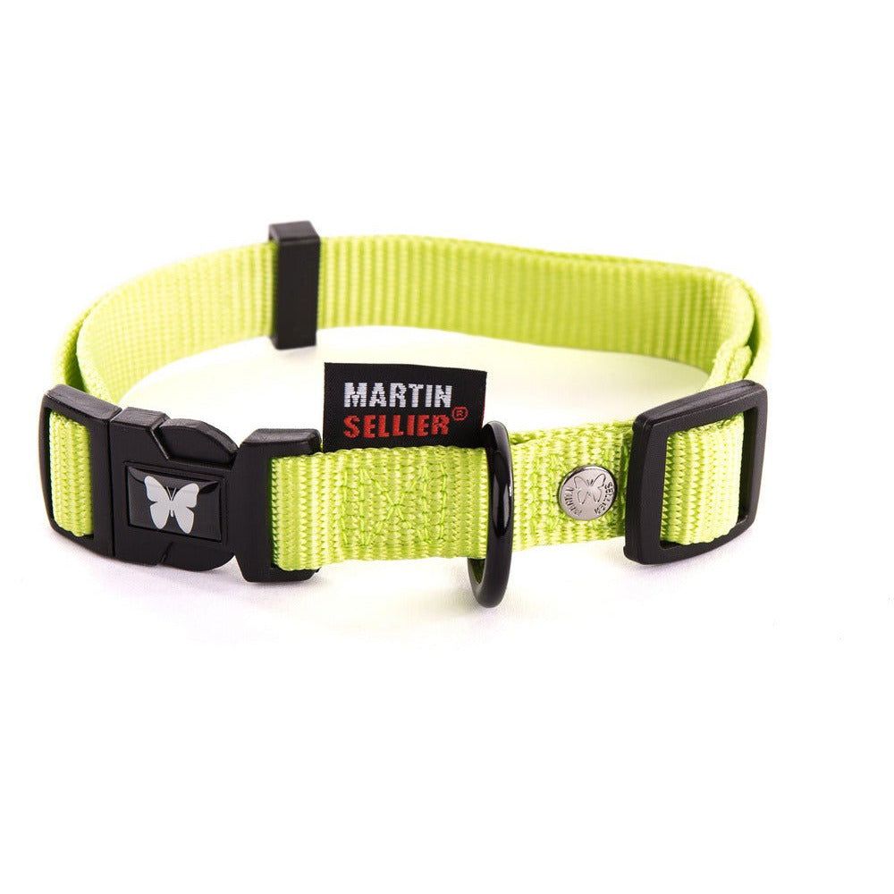 Collier pour chiens en nylon uni - collection nylon uni