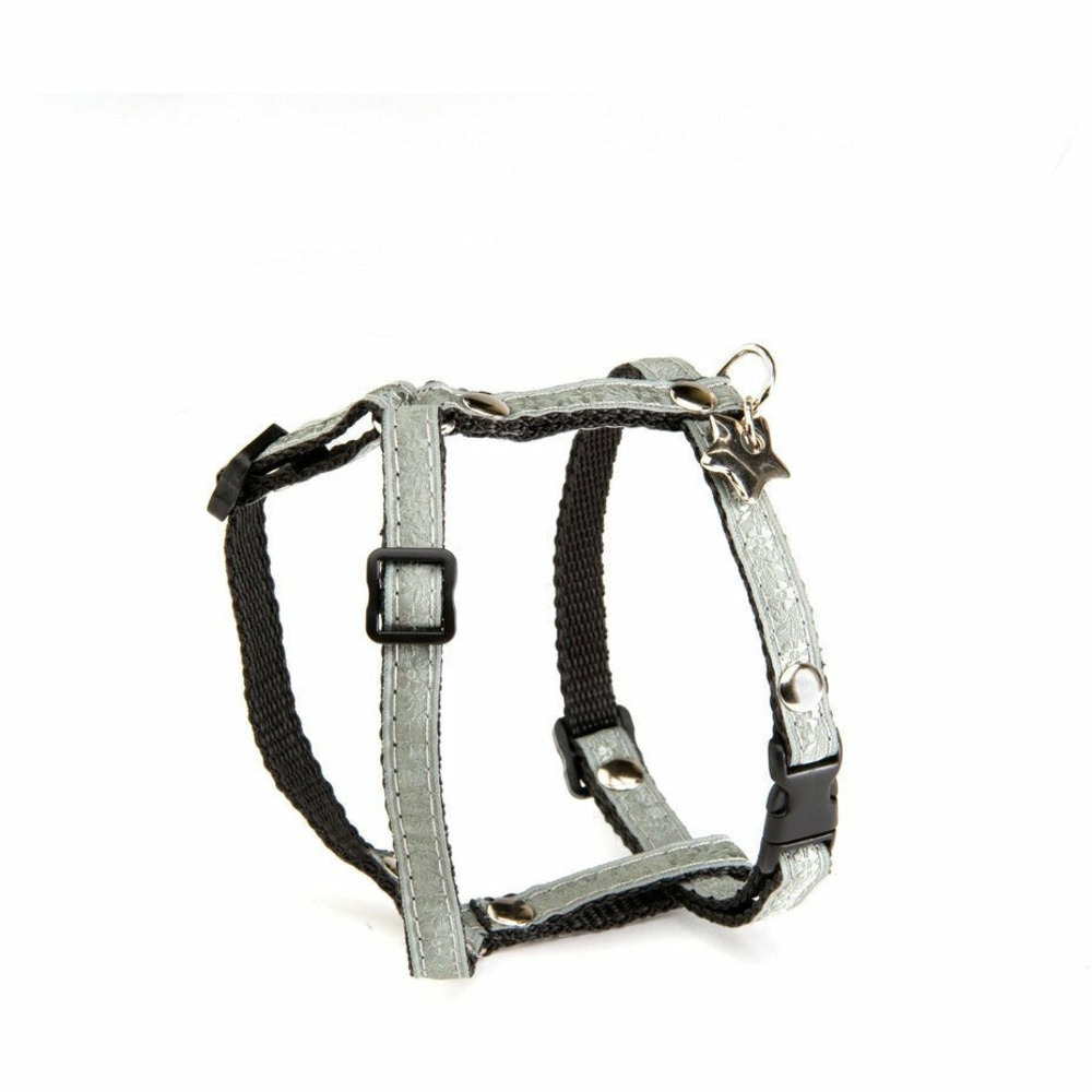 Harnais en nylon so chic de la collection alter ego - taille l. 25 cm à 38 cm x l. 1 cm