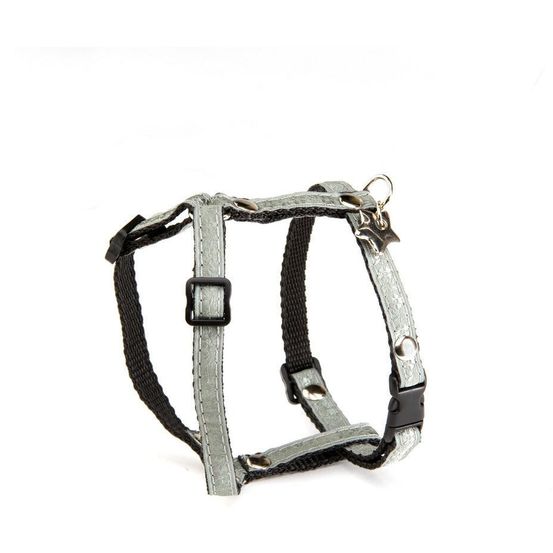 Harnais en nylon so chic de la collection alter ego - taille l. 25 cm à 38 cm x l. 1 cm