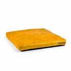 Muovi - tapis chien / chat jaune, écologique au toucher velours 50x40x8cm