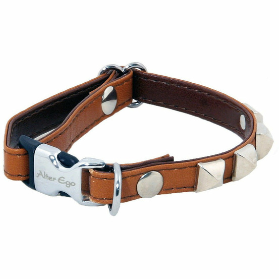 Collier pour petits chiens en croûte d'agneau souple alter ego