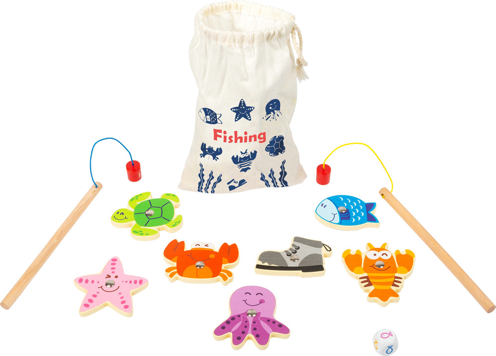 Jeu de voyage pêche au poisson