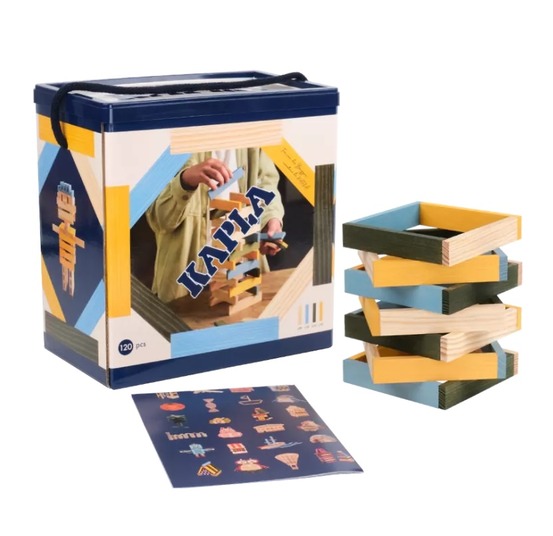 Baril kapla 120 bleu jaune vert