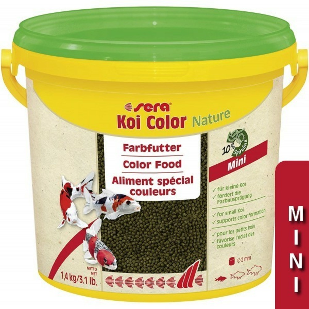 Sera koi color mini 3. 8l (1. 2kg)
