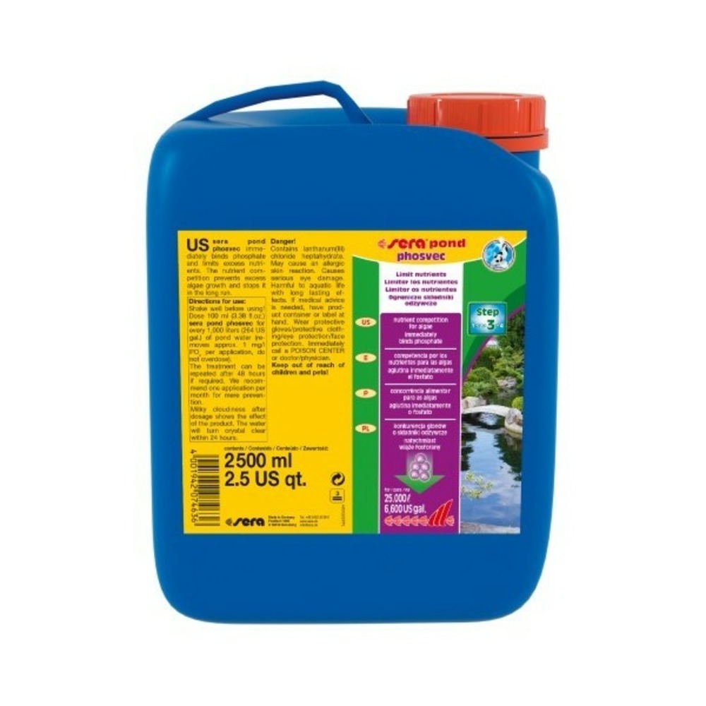 Sera pond phosvec 25m3
